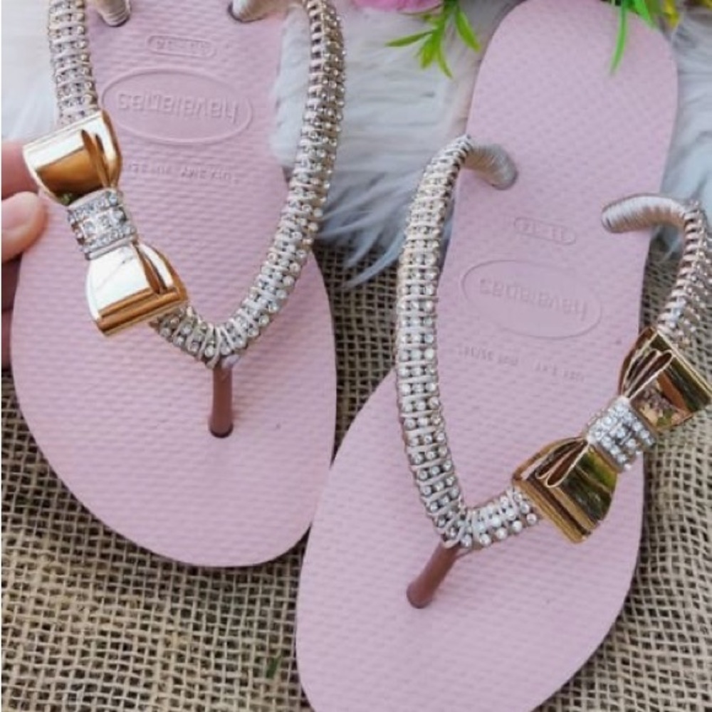 Beautifully Decorated Havaianas from Brazil